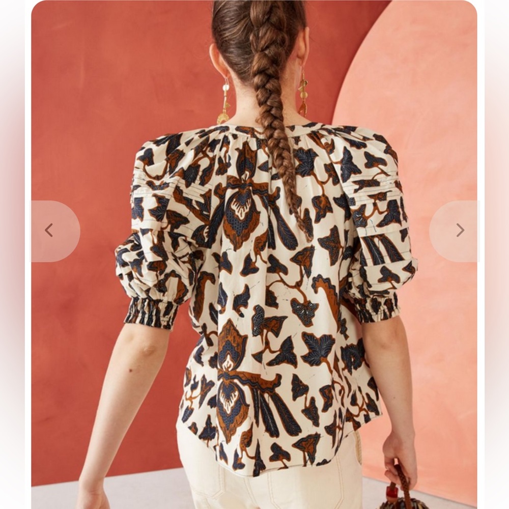 ULLA JOHNSON
ARIN TOP - BONE - Picture 4 of 11